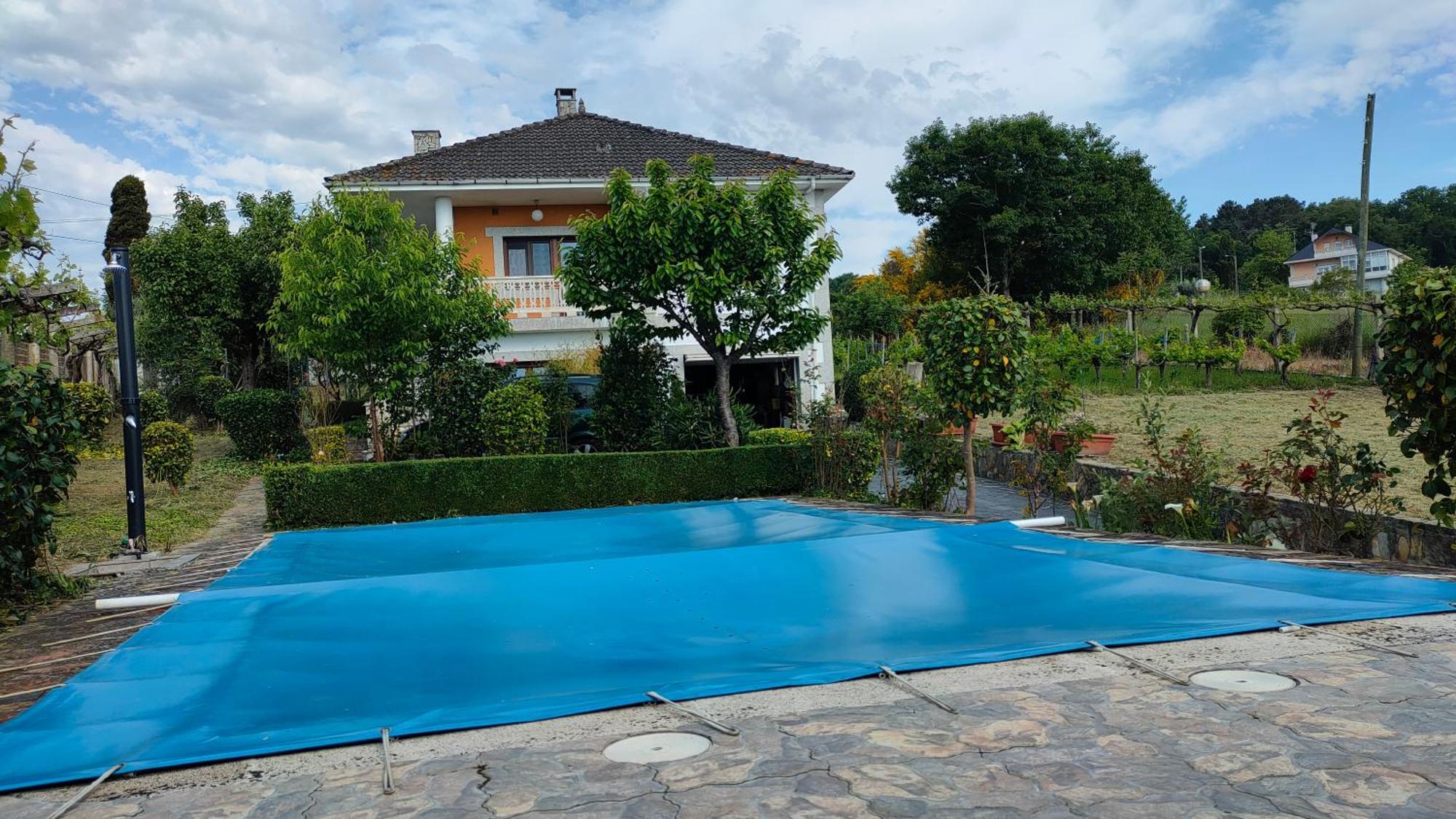 Villa Con Piscina En Panton Ribeira Sacra Galicia Ideal Para Familias Ngoại thất bức ảnh